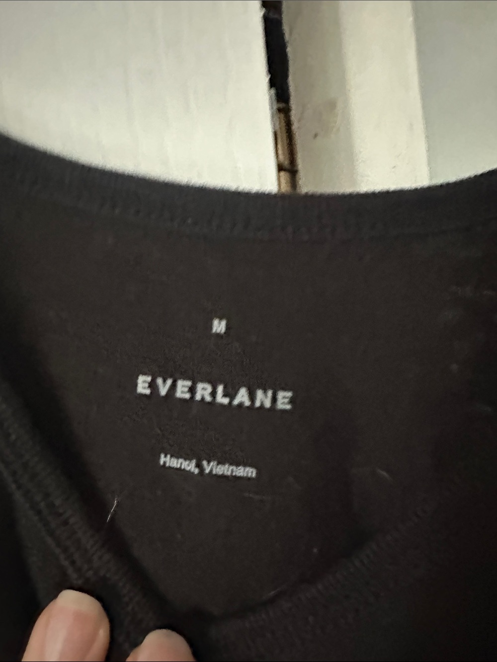 Everlane Black Ribbed High-Neck Tank - Picture 2 of 5
